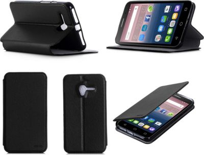 Etui XEPTIO Alcatel Onetouch Pop 3 5" Cuir stand