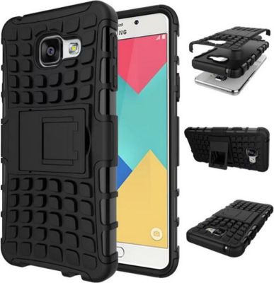 Coque XEPTIO Samsung Galaxy A3 2016 Total noir stand