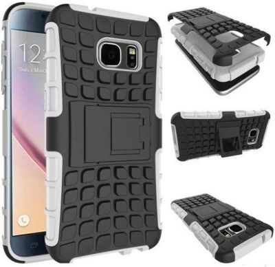 Coque XEPTIO Samsung Galaxy S7 blanc/noir stand