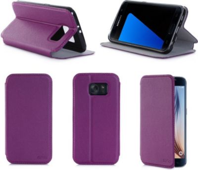 Etui XEPTIO Samsung Galaxy S7 EDGE Cuir stand Etui XEPTIO Samsung Galaxy S7 EDGE Cuir stand