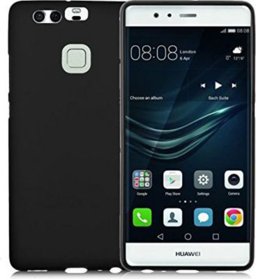 Coque XEPTIO Huawei P9 gel TPU noir Coque XEPTIO Huawei P9 gel TPU noir