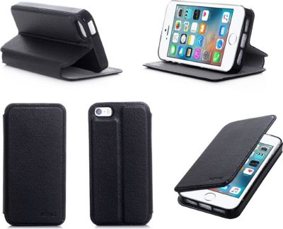 Etui XEPTIO Apple iPhone SE noir