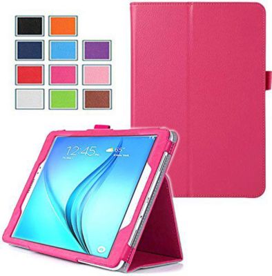 Housse Tablette XEPTIO Housse Samsung Galaxy Tab A 10.1 2016 Wifi/4G  (T580/T585/T580N) 10,1 pouces Cuir Style blanc avec Stand - Etui coque de  protection tablette SAMSUNG