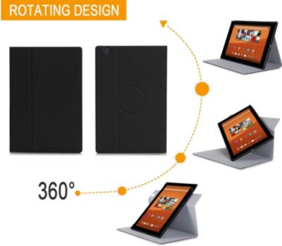 Etui XEPTIO Sony Xperia Z4 Tablet noir Etui XEPTIO Sony Xperia Z4 Tablet noir
