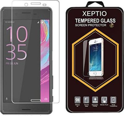 Protège écran XEPTIO Sony Xperia E5 2016 4G verre trempé Protège écran XEPTIO Sony Xperia E5 2016 4G verre trempé