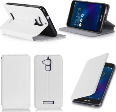 Etui XEPTIO Asus Zenfone 3 MAX ZC520TL blanc