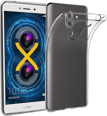 BUNAL Coque pour Honor X6a (6.56) Case + Verre Trempé(2 Pièces), Étui Anti-Collision  Silicone Souple Housse Anti-Rayures avec Support de Téléphone Portable  Réglable à 360° - Noir : : High-Tech