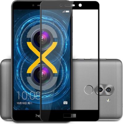Protège écran XEPTIO Honor 6X verre trempé noir Protège écran XEPTIO Honor 6X verre trempé noir