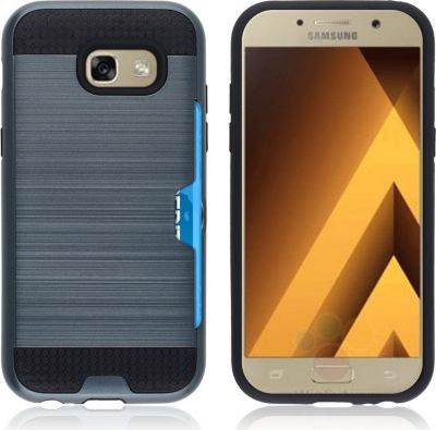 Coque XEPTIO Samsung Galaxy A3 2017 brossée grise Coque XEPTIO Samsung Galaxy A3 2017 brossée grise