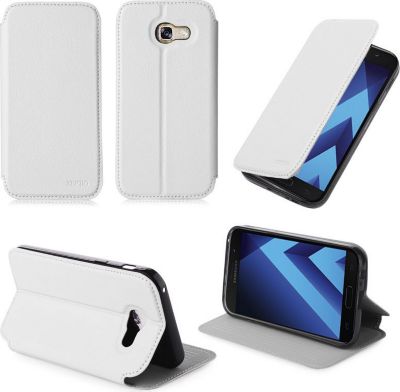 Etui XEPTIO Samsung Galaxy A3 2017 Slim blanc