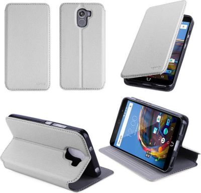 Etui XEPTIO Wileyfox Swift 2 / Swift 2 PLUS blanc