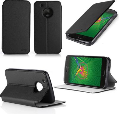 Etui XEPTIO Lenovo Moto G5 noir Etui XEPTIO Lenovo Moto G5 noir