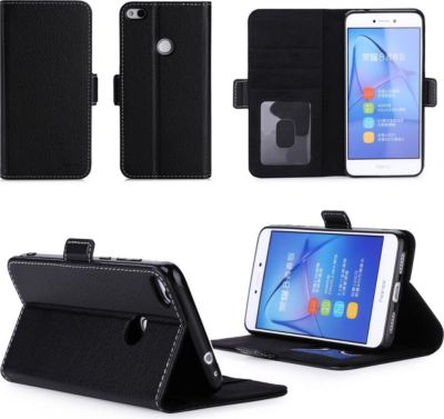Etui XEPTIO Huawei P8 LITE 2017 portefeuille noir