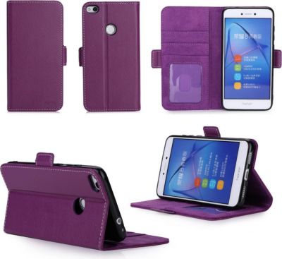 Etui XEPTIO Huawei P8 LITE 2017 portefeuille violet