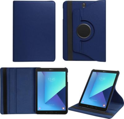 Etui XEPTIO Samsung Galaxy Tab S3 9.7 rotative bleu Etui XEPTIO Samsung Galaxy Tab S3 9.7 rotative bleu