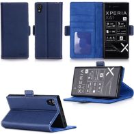 Etui XEPTIO Sony Xperia XA1 bleue