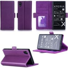 Etui XEPTIO Sony Xperia XA1 violette