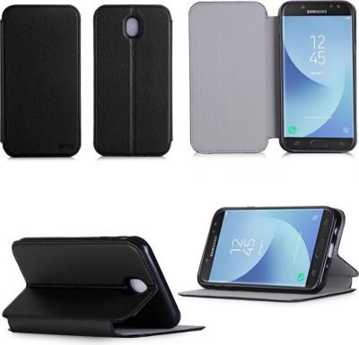 Etui XEPTIO Samsung Galaxy J5 2017 noir avec stand