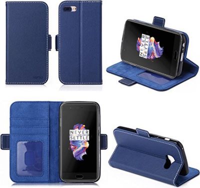 Etui XEPTIO OnePlus 5 bleue