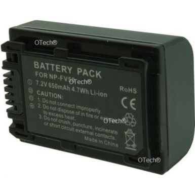Powery Chargeur pour Batterie Sony NP-FV30 Chargeurs caméscopes 