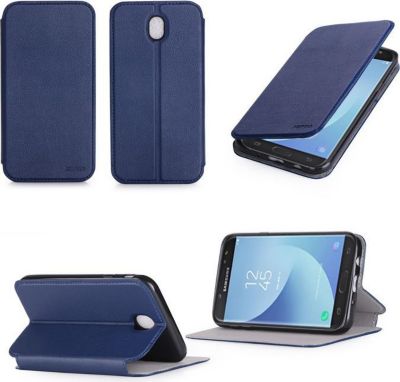 Etui XEPTIO Samsung Galaxy J5 2017 bleu avec stand