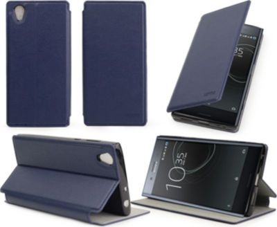 Etui XEPTIO Sony Xperia XZ Premium -  noir Stand