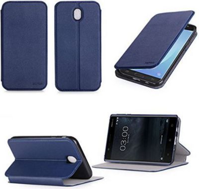 Etui XEPTIO Nokia 6 4G  bleu Stand