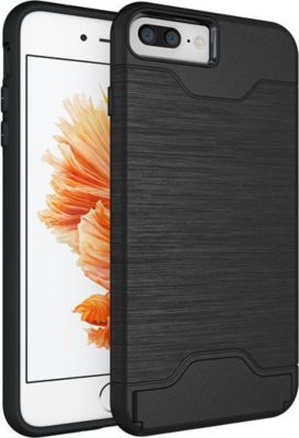 Coque XEPTIO Apple iPhone 8 5,5 brossée noire