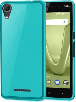 Coque XEPTIO Wiko Lenny 4 Plus gel TPU bleue