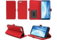 Etui XEPTIO Honor View 10 portefeuille rouge