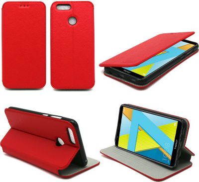 Etui XEPTIO Honor 7X - Housse rouge Etui XEPTIO Honor 7X - Housse rouge