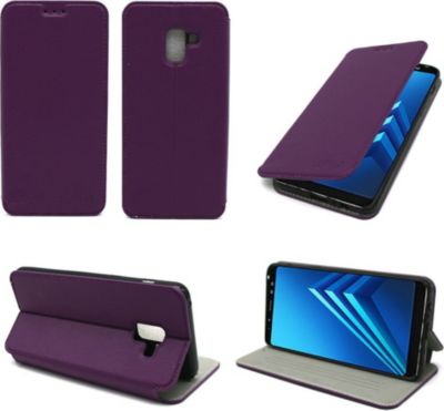 Etui XEPTIO Samsung Galaxy A8 2018 Housse violette