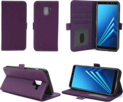 Etui XEPTIO Samsung Galaxy A8 2018 pochette violet Etui XEPTIO Samsung Galaxy A8 2018 pochette violet