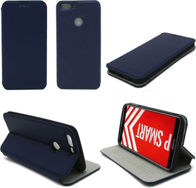 Etui XEPTIO Huawei P Smart pochette bleue Etui XEPTIO Huawei P Smart pochette bleue