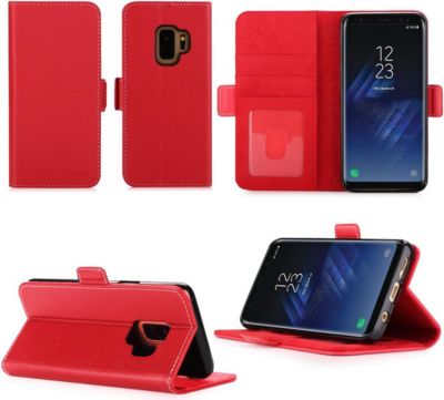 Etui XEPTIO Samsung Galaxy S9 housse rouge