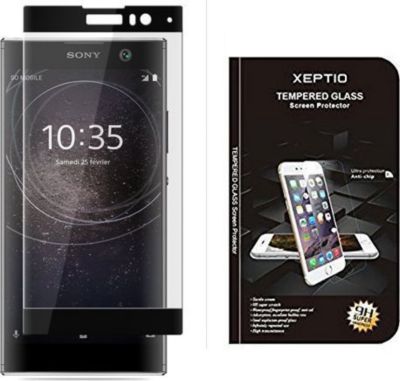 Protège écran XEPTIO Sony Xperia XA2 verre trempé noir