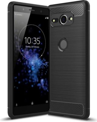 Coque XEPTIO Sony Xperia XZ2 Compact carbone