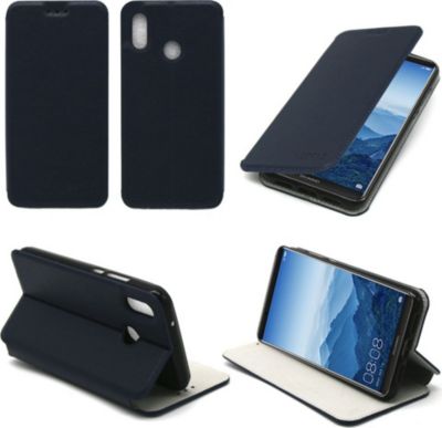 Housse XEPTIO Huawei P20 Lite Etui bleu Slim