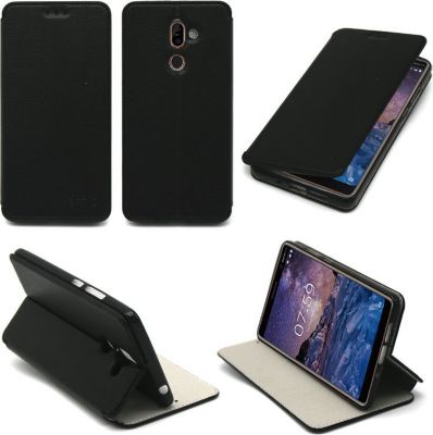 Housse XEPTIO Nokia 7 Plus Etui noir Slim