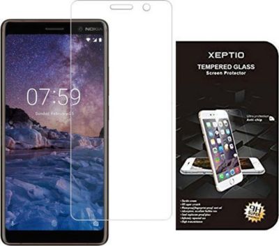 Protège écran XEPTIO Nokia 7 Plus verre trempé