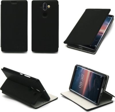 Housse XEPTIO Nokia 8 Sirocco Etui noir