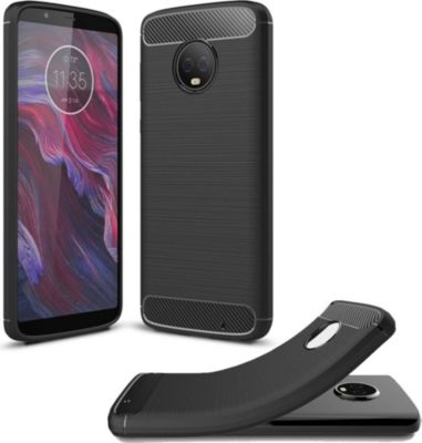 Coque XEPTIO Motorola Moto G6 PLAY carbone noir