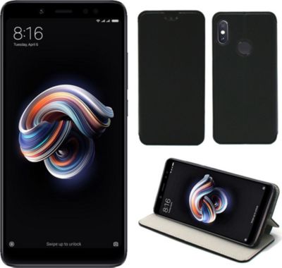 Housse XEPTIO Xiaomi Redmi Note 5 Etui noir