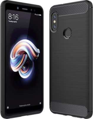 Coque XEPTIO Xiaomi Redmi Note 5 carbone noir Coque XEPTIO Xiaomi Redmi Note 5 carbone noir