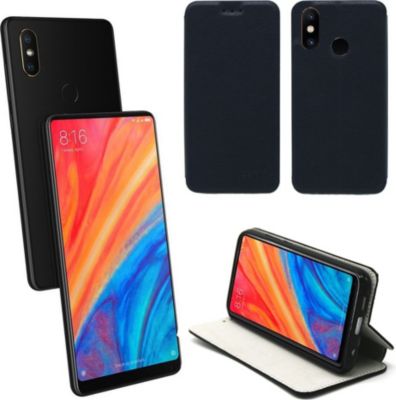 Housse XEPTIO Xiaomi Mi Mix 2s Etui bleu Housse XEPTIO Xiaomi Mi Mix 2s Etui bleu