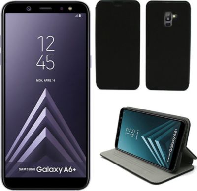 Housse XEPTIO Samsung Galaxy A6 2018 Etui noir