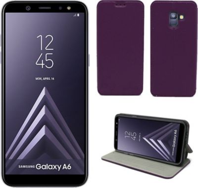 Housse XEPTIO Samsung Galaxy A6 2018 Etui violet