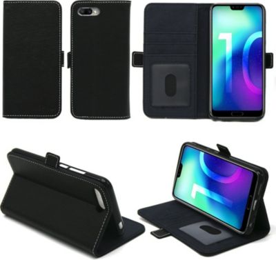 Housse XEPTIO Honor 10 portefeuille noir