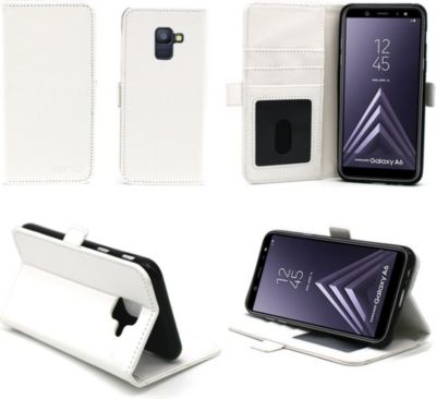 Housse XEPTIO Samsung Galaxy A6 2018 protection blanc Housse XEPTIO Samsung Galaxy A6 2018 protection blanc