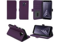 Housse XEPTIO Samsung Galaxy A6 2018 protection violet